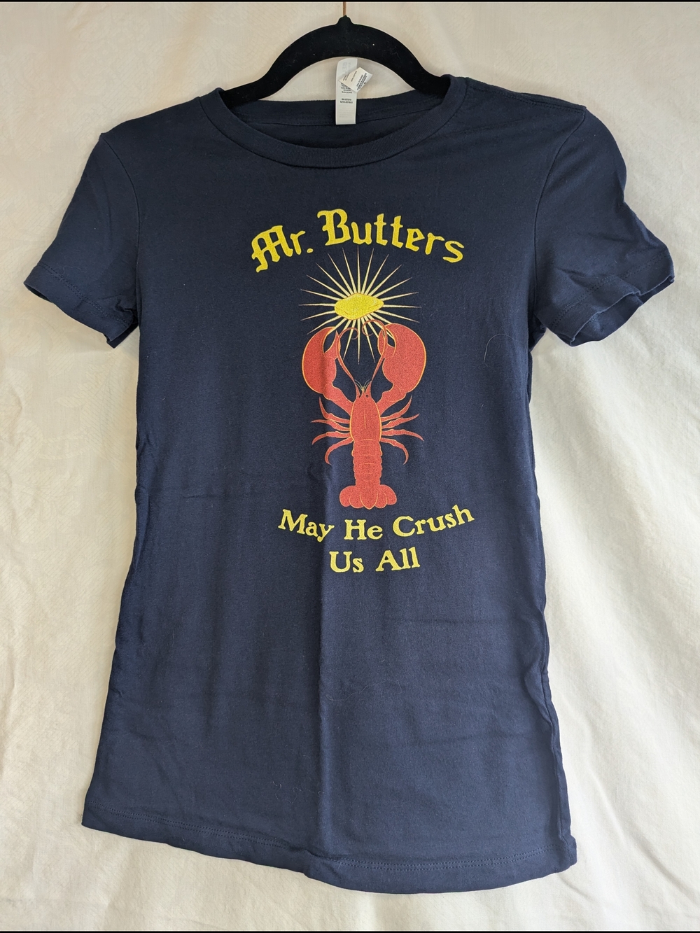 Mr. Butters Navy Graphic Lobster Tee